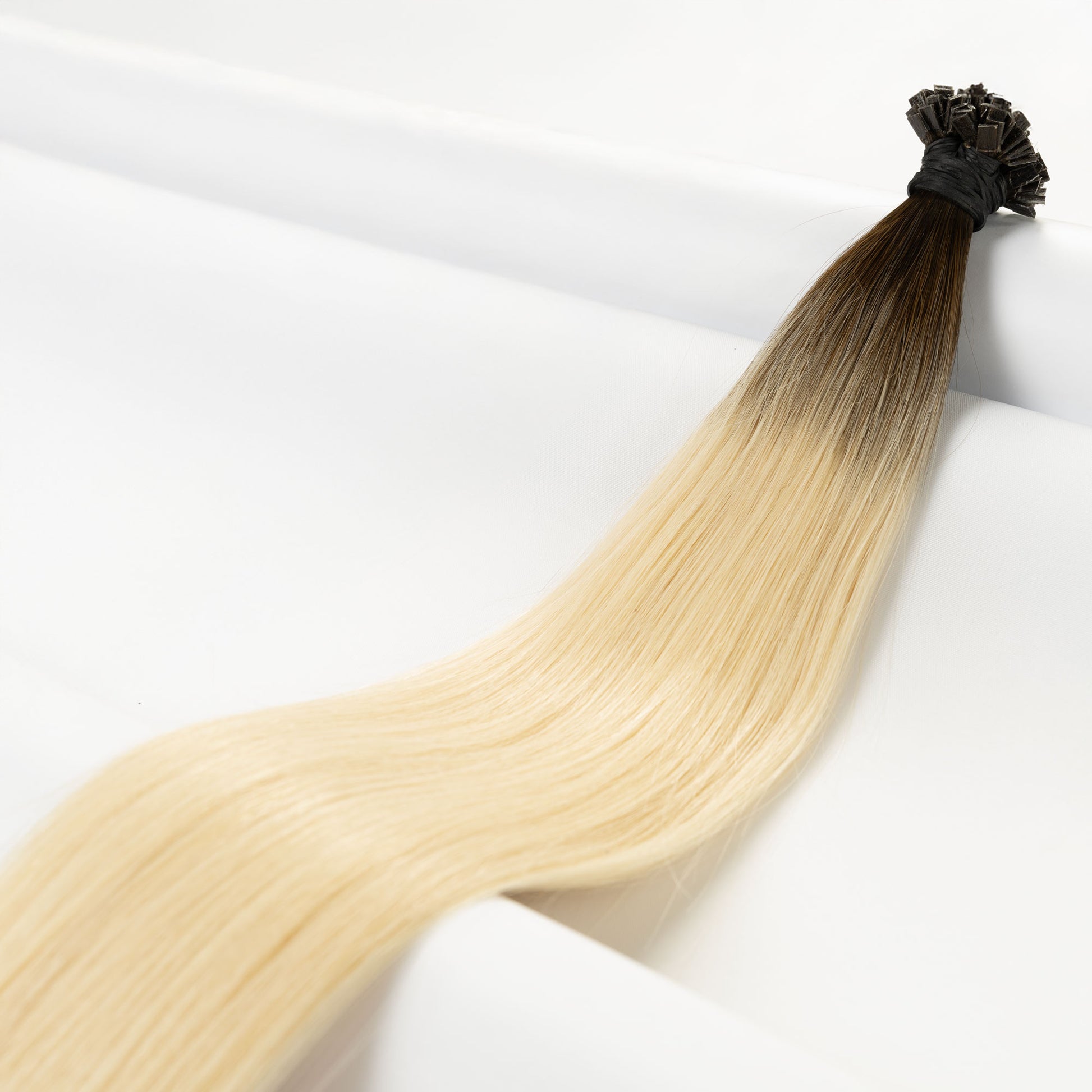 Black to Ash Blonde Ombré